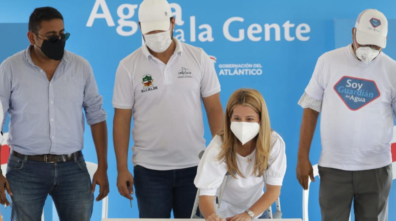 La Gobernadora del Atlántico, Elsa Noguera.
