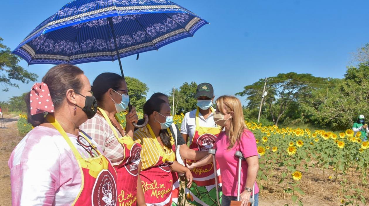 La Gobernadora del Atlántico, Elsa Noguera.