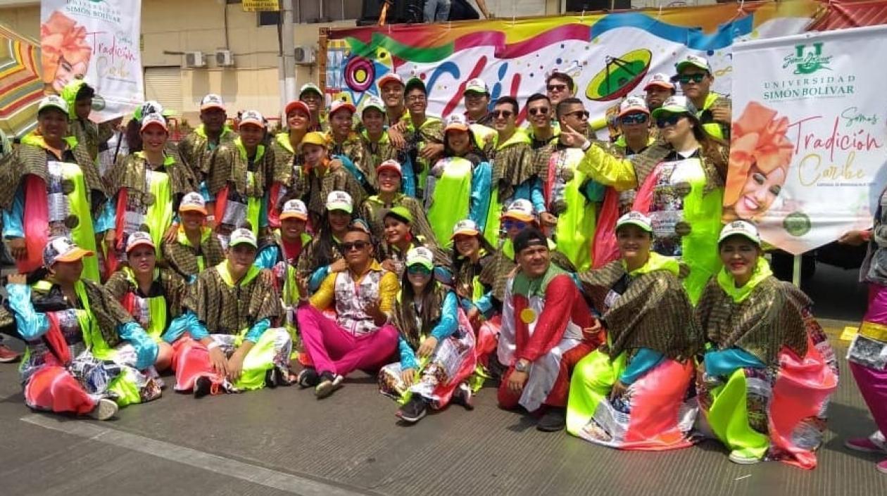 Comparsa Chiva Periodística.