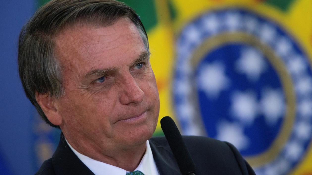 Jair Bolsonaro, presidente de Brasil. 