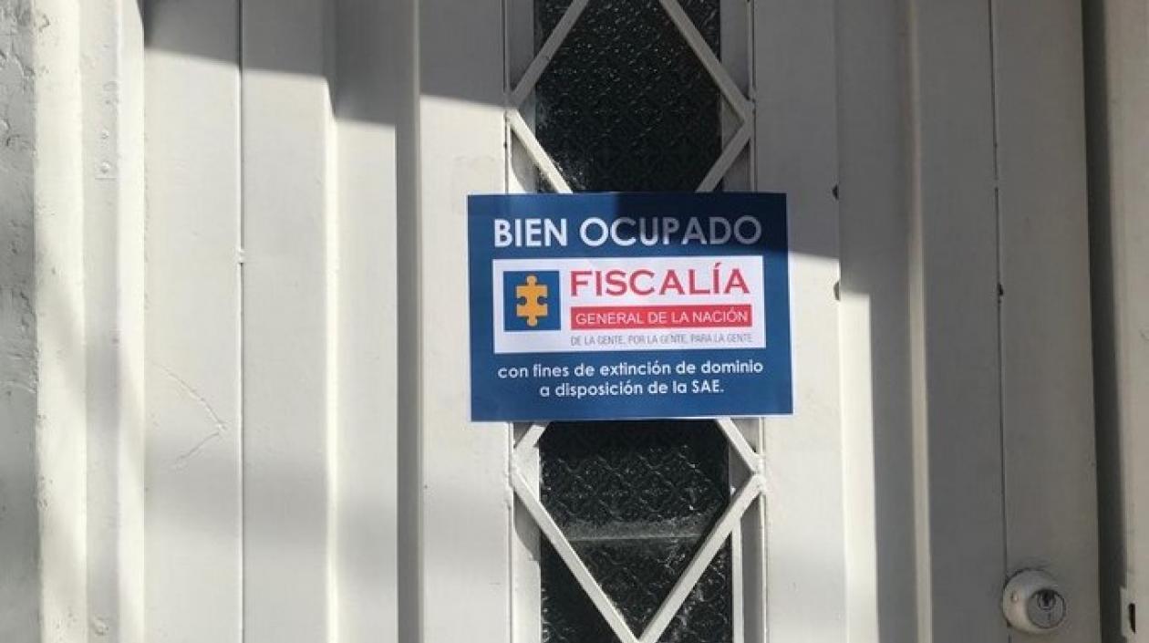 Bien ocupado por la Fiscalía.