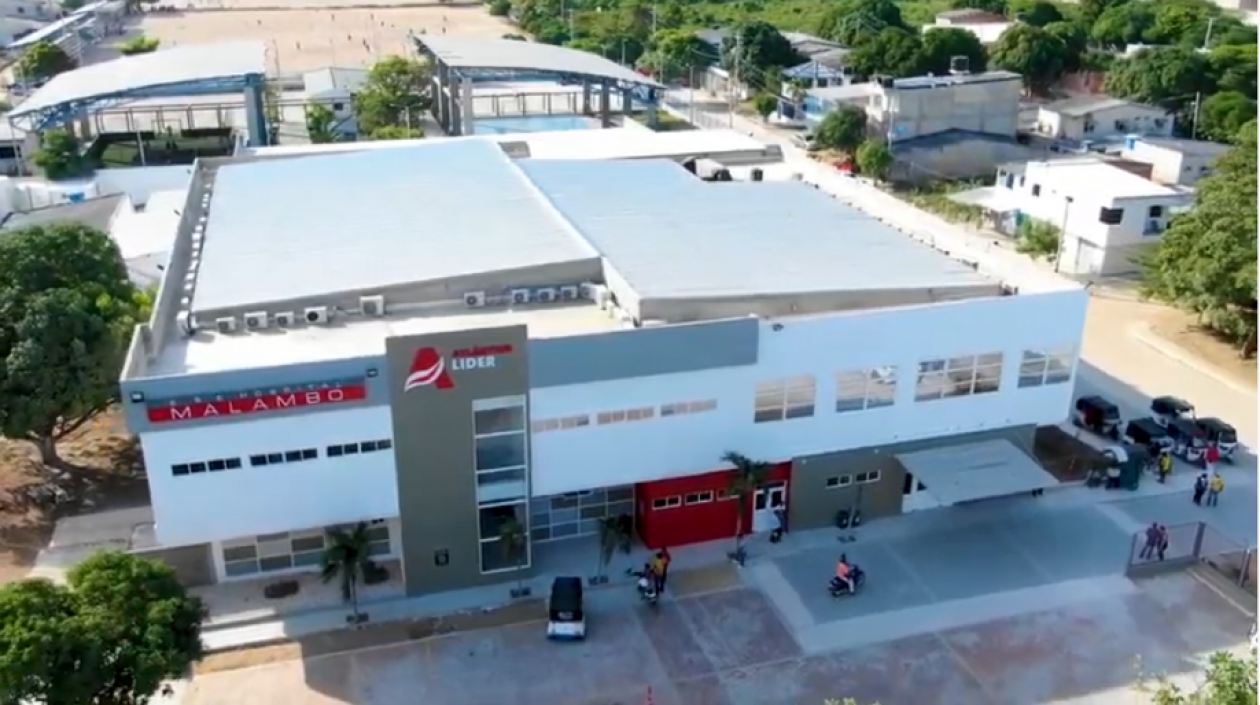 'El Cachaco' fue llevado al Hospital de Malambo. 