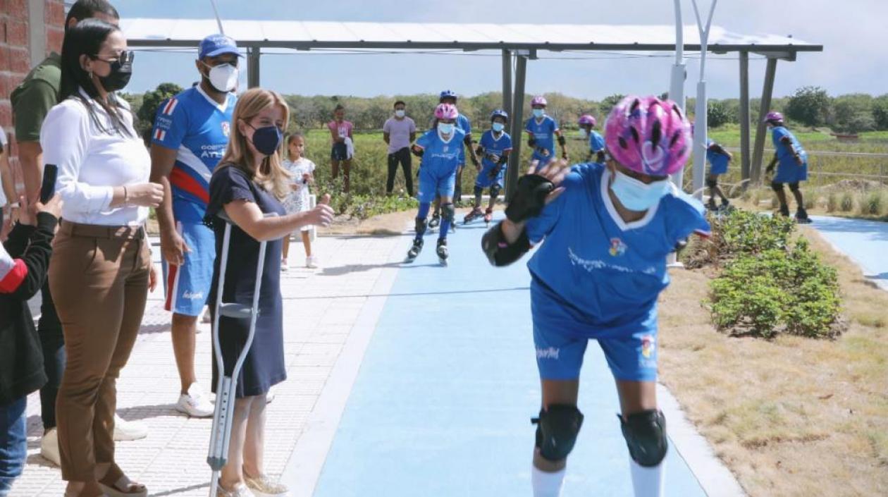 La Gobernadora del Atlántico, Elsa Noguera.