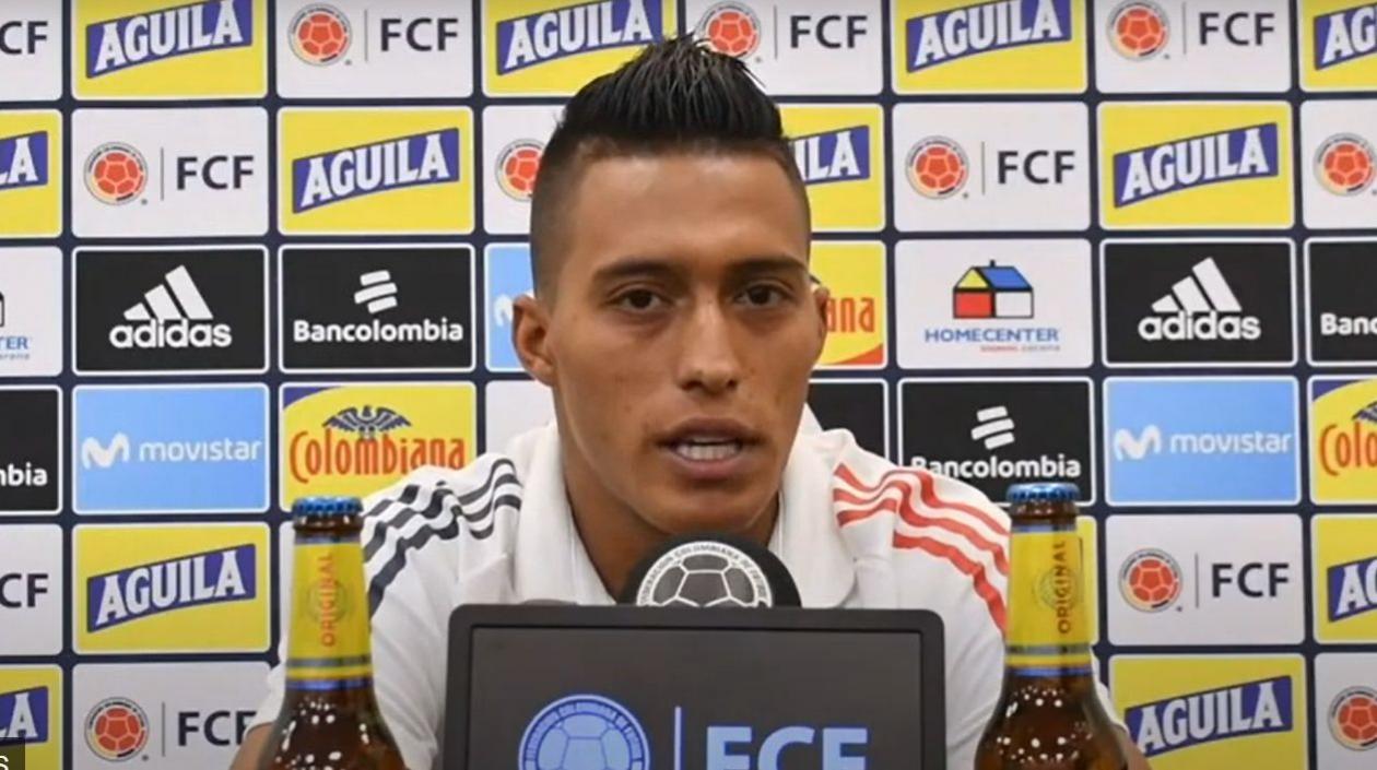 Sebastián Gómez, volante del Atlético Nacional. 