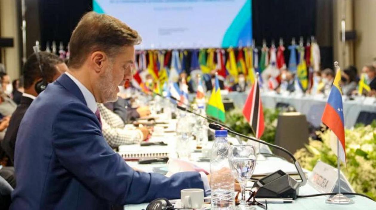 El canciller venezolano, Félix Plasencia.