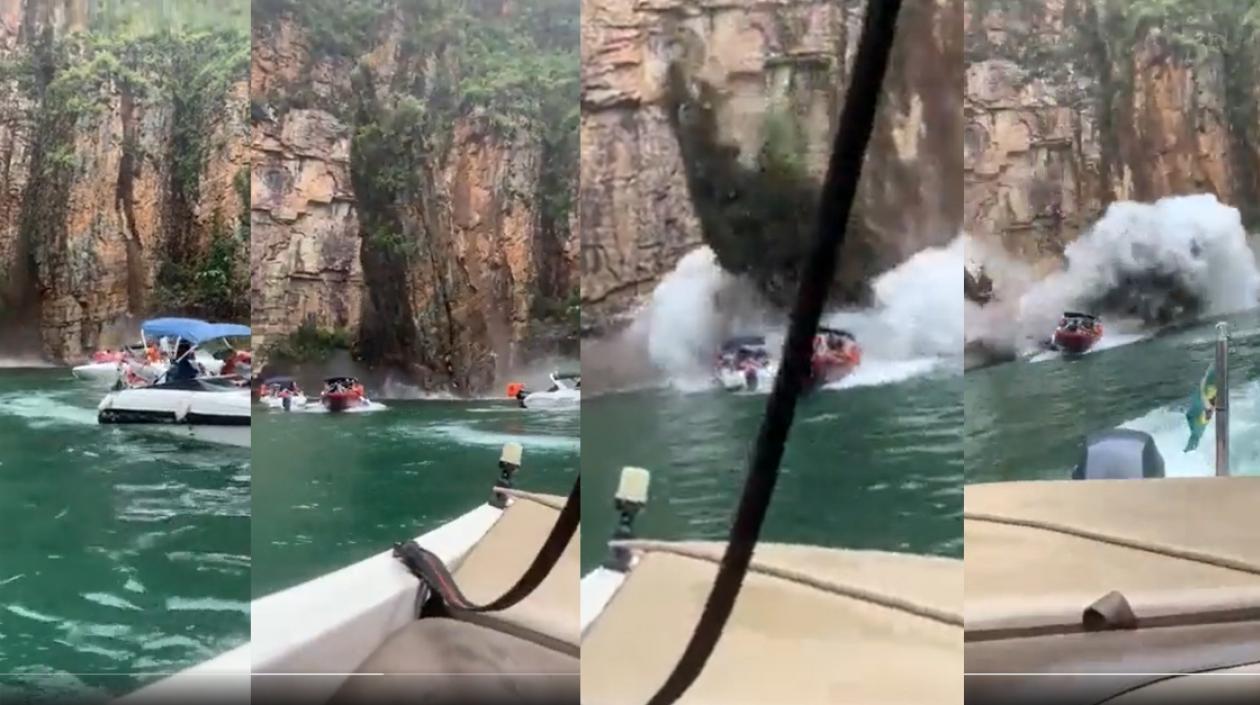 En un sitio turístico de Brasil, en Minas Gerais, ocurrió la tragedia.