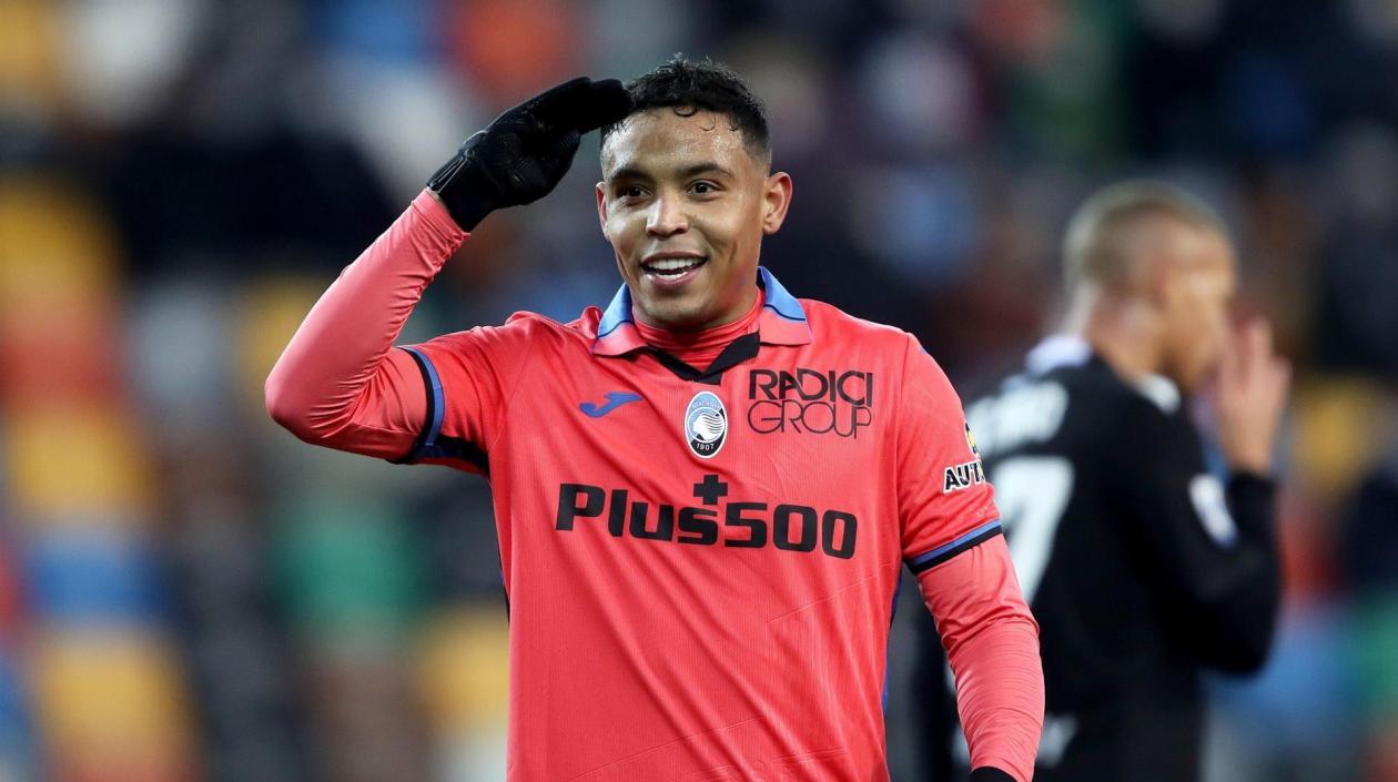 Luis Fernando Muriel, jugador colombiano. 