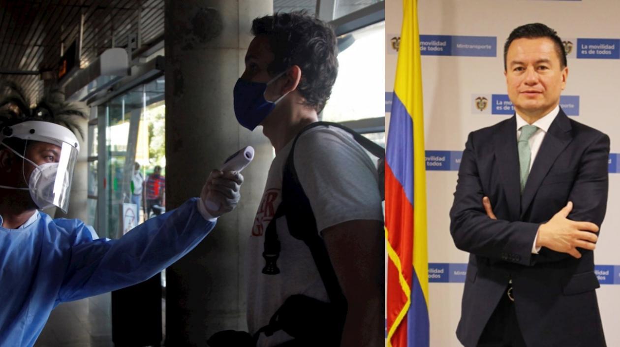 Director de la Aeronáutica Civil, Jair Orlando Fajardo.