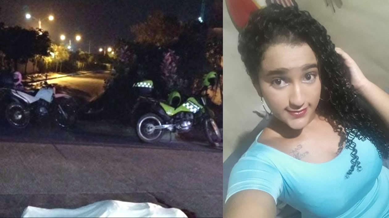 Michel Catalán Piña murió en el mismo lugar del accidente. 