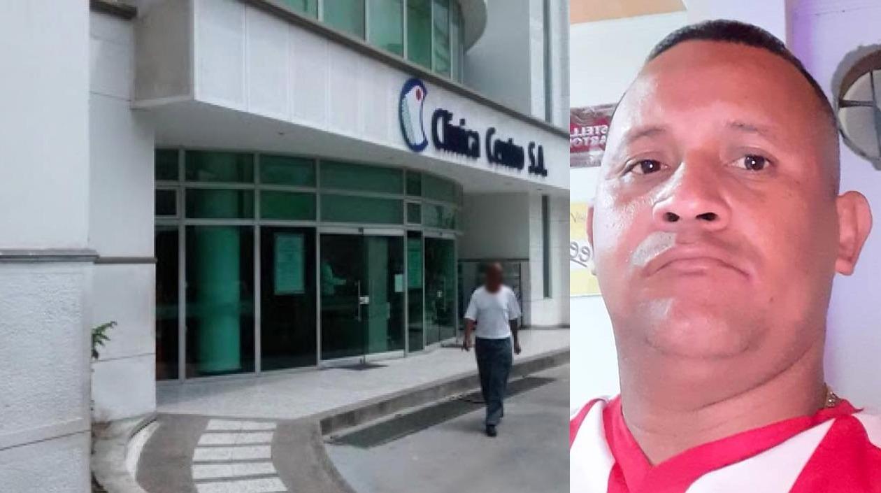 Sergio Elías Acosta Gutiérrez falleció en la Clínica Centro. 