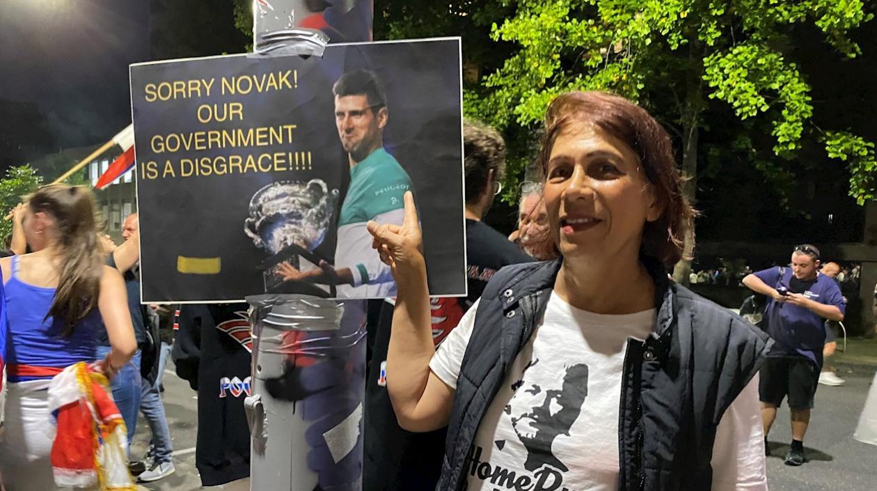 El Gobierno australiano había detenido el jueves pasado al tenista serbio de 34 años en un hotel de Melbourne.