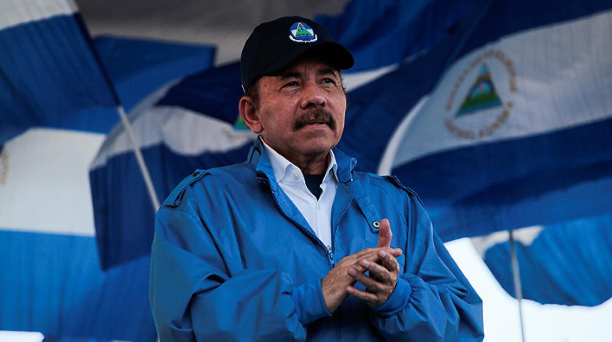 Daniel Ortega, presidente de Nicaragua. 