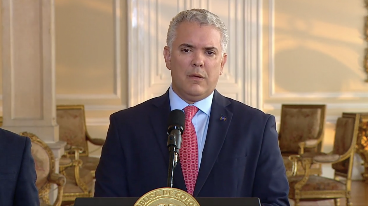 El Presidente de la República, Iván Duque.