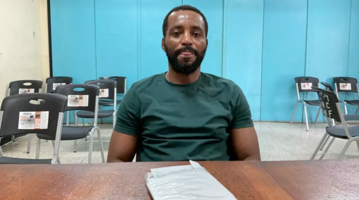 El exmilitar colombiano Mario Palacios.