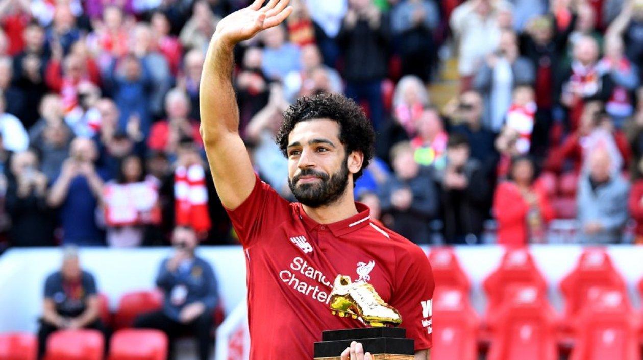 El delantero Mohamed Salah.