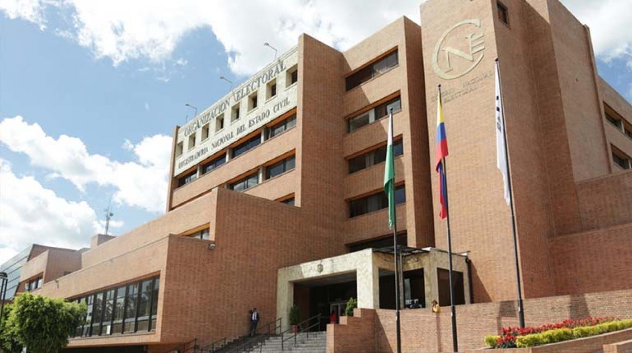 Sede de la Registraduría del Estado Civil. 