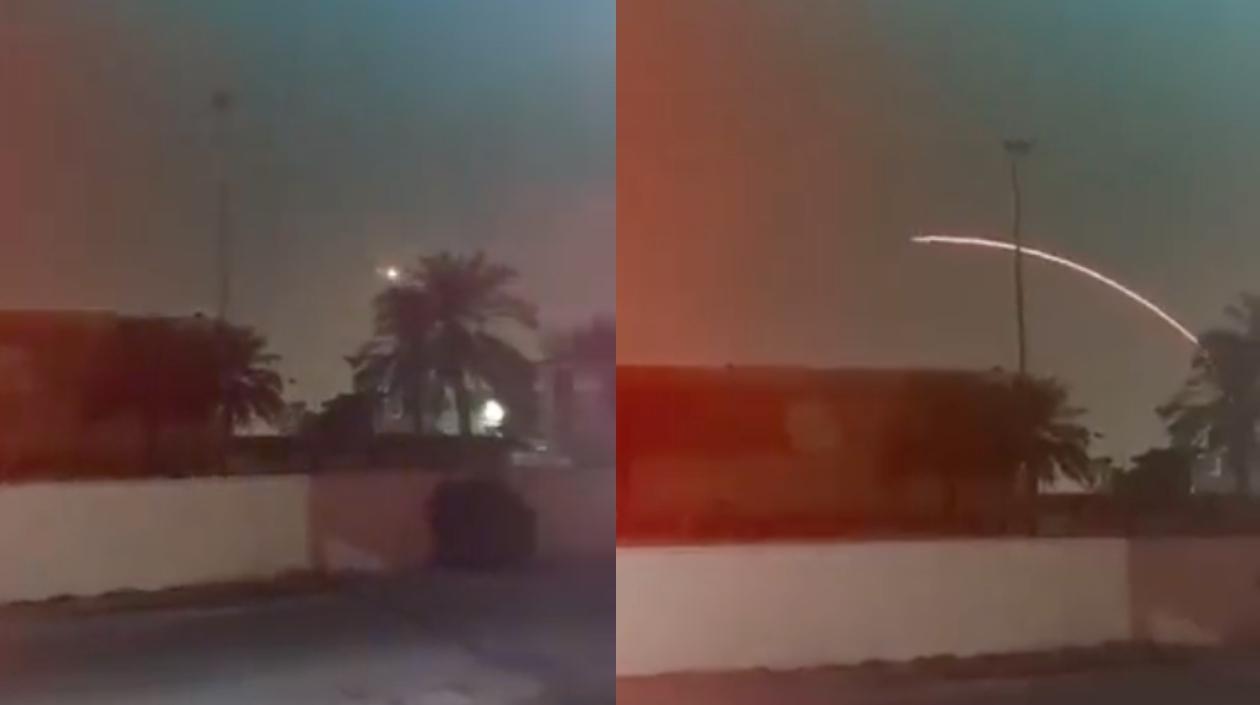 Imágenes del ataque.