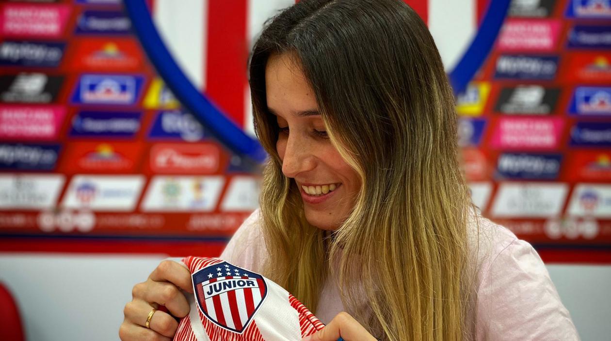 La jugadora Daniela Montoya.