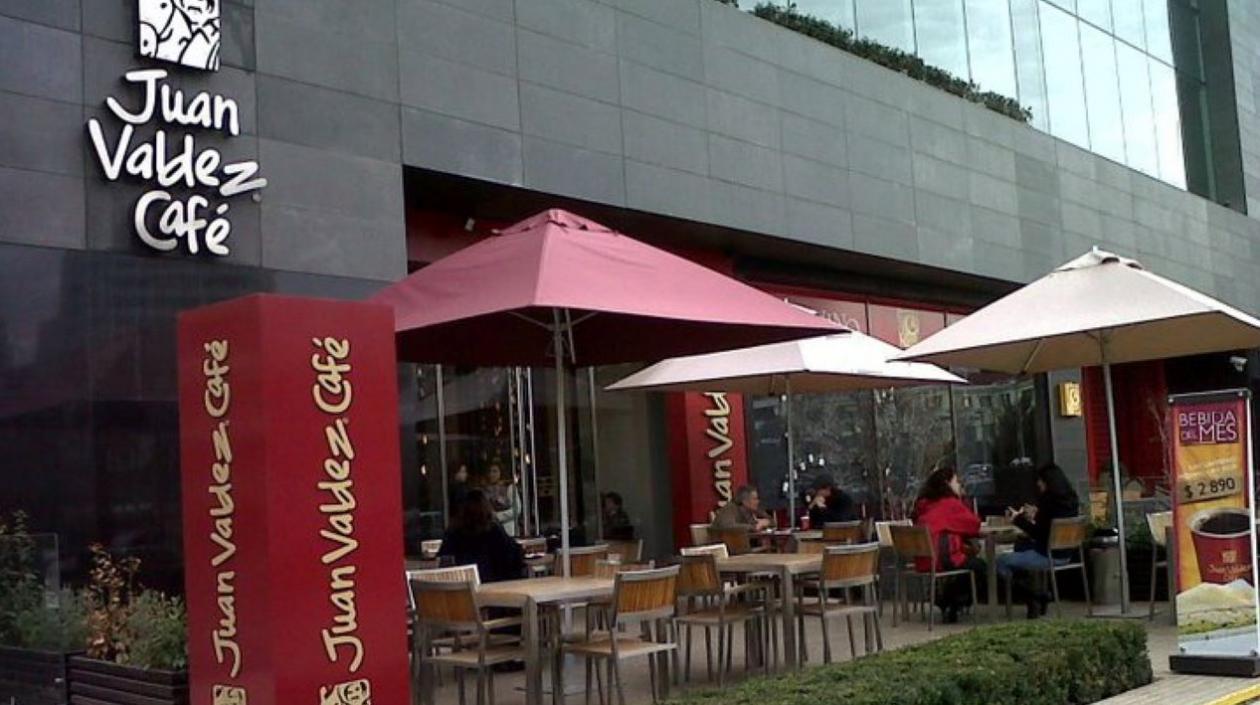Tienda Juan Valdez en Chile.