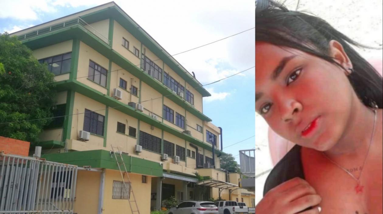 El cuerpo de Anayelis Zuniga fue llevado a Medicina Legal. 