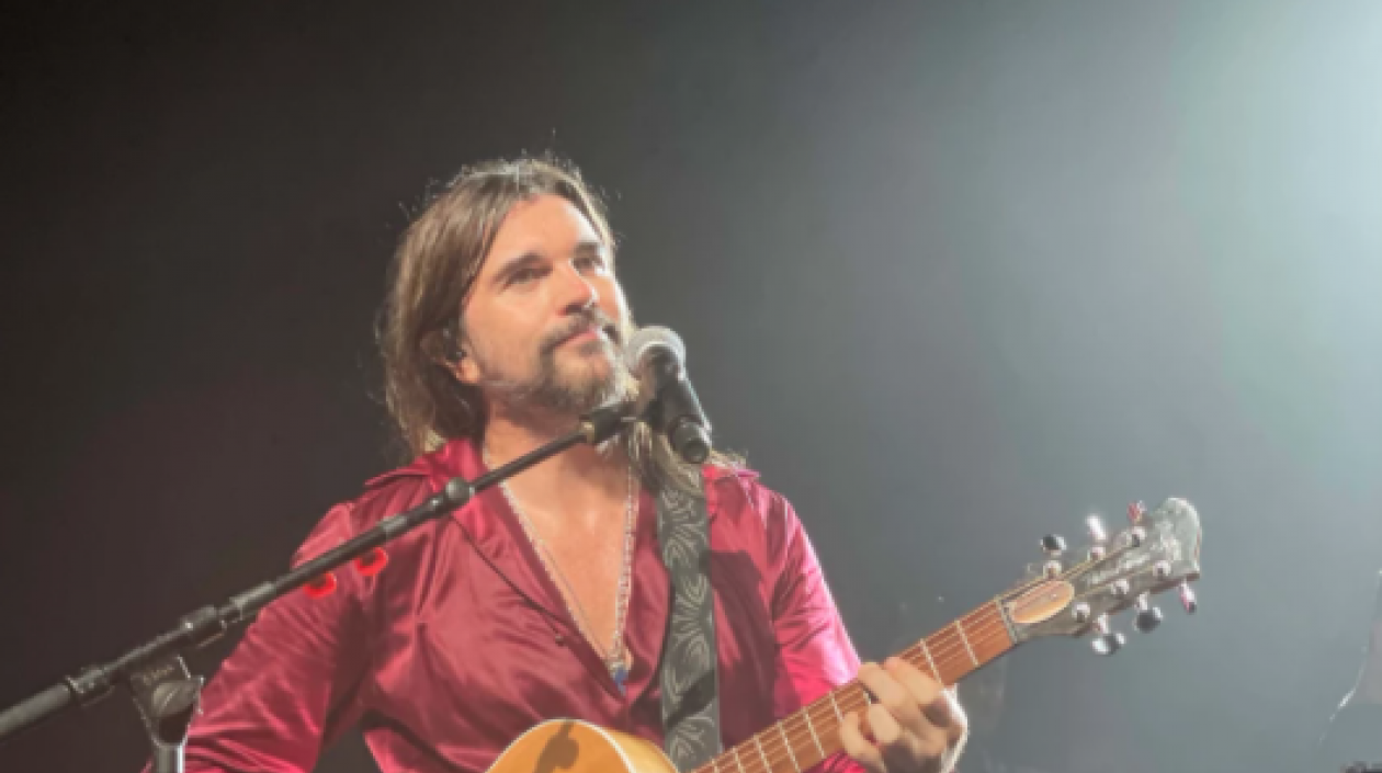 El cantante Juanes.