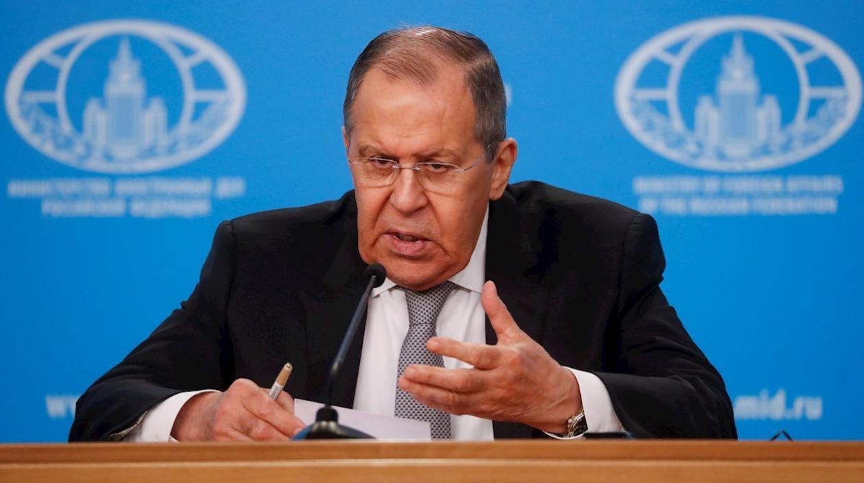 El ministro ruso de Exteriores, Serguéi Lavrov.