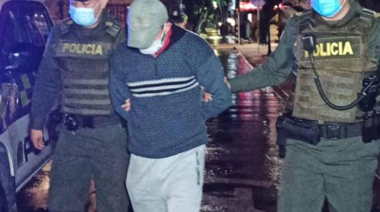 El presunto responsable del crimen fue capturado por la Policía. 