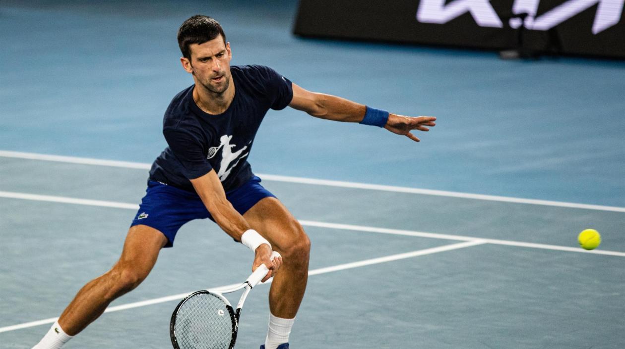 Novak Djokovic, tenista serbio. 