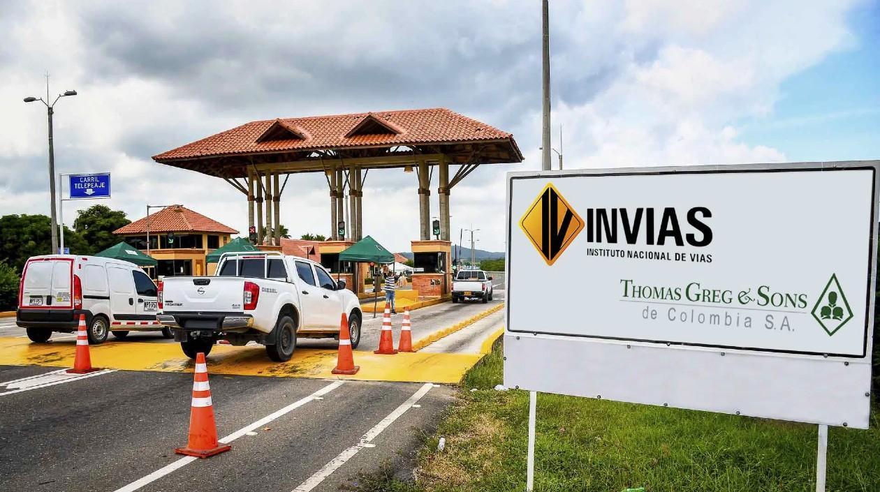 Peaje de Invías. 
