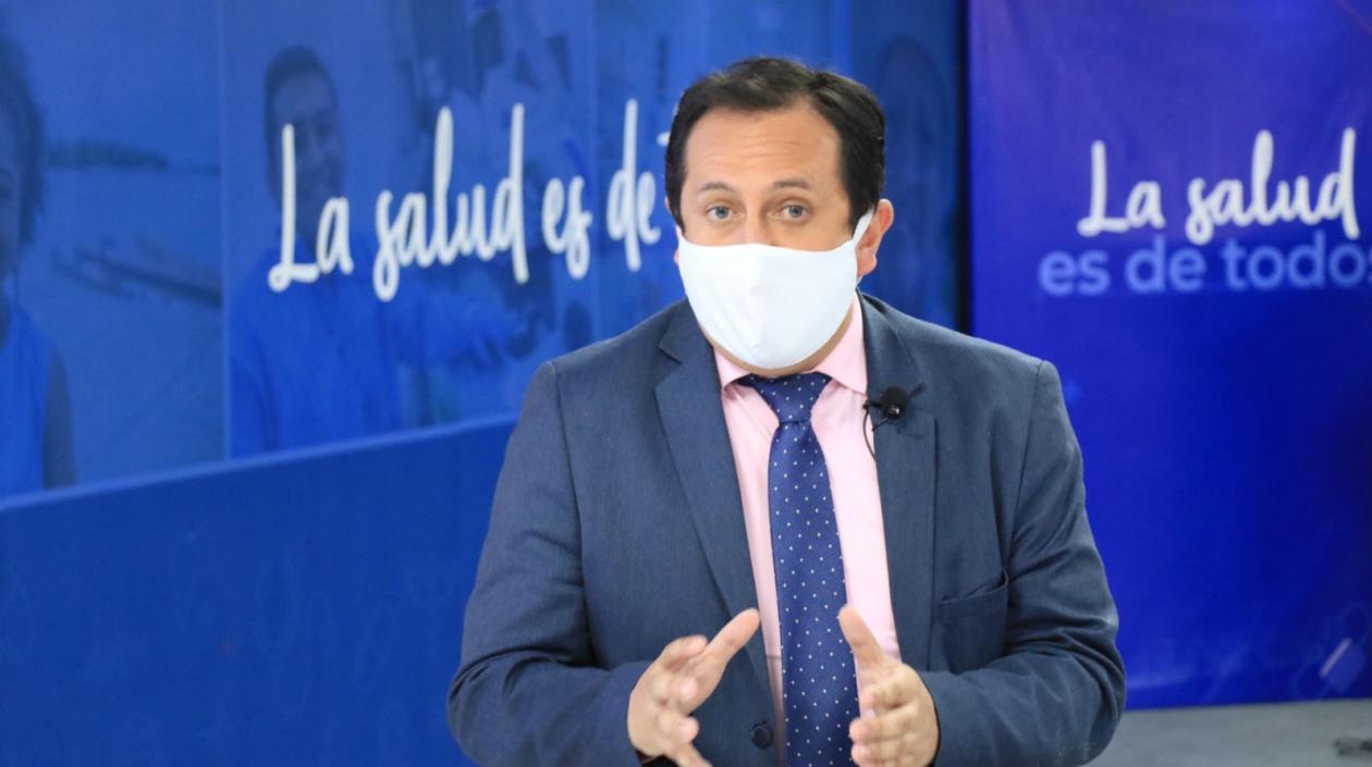 Julián Fernández, director de Epidemiología.