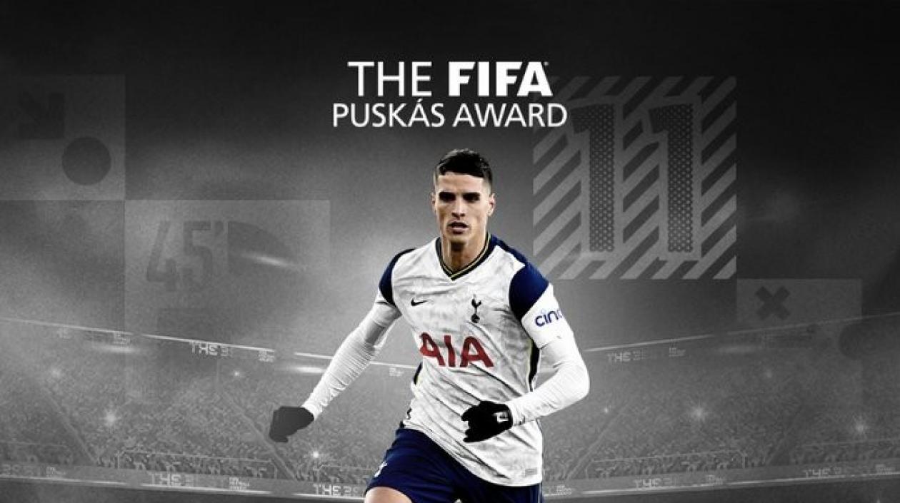 Erik Lamela ganó el premio Puskas. 