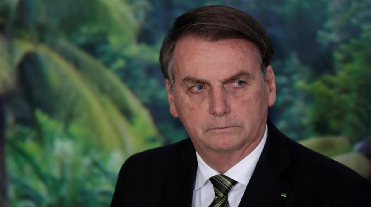 El presidente de Brasil, Jair Bolsonaro.