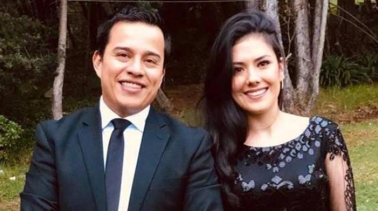Andrés Mayorquín y su esposa Karen Vaquiro.