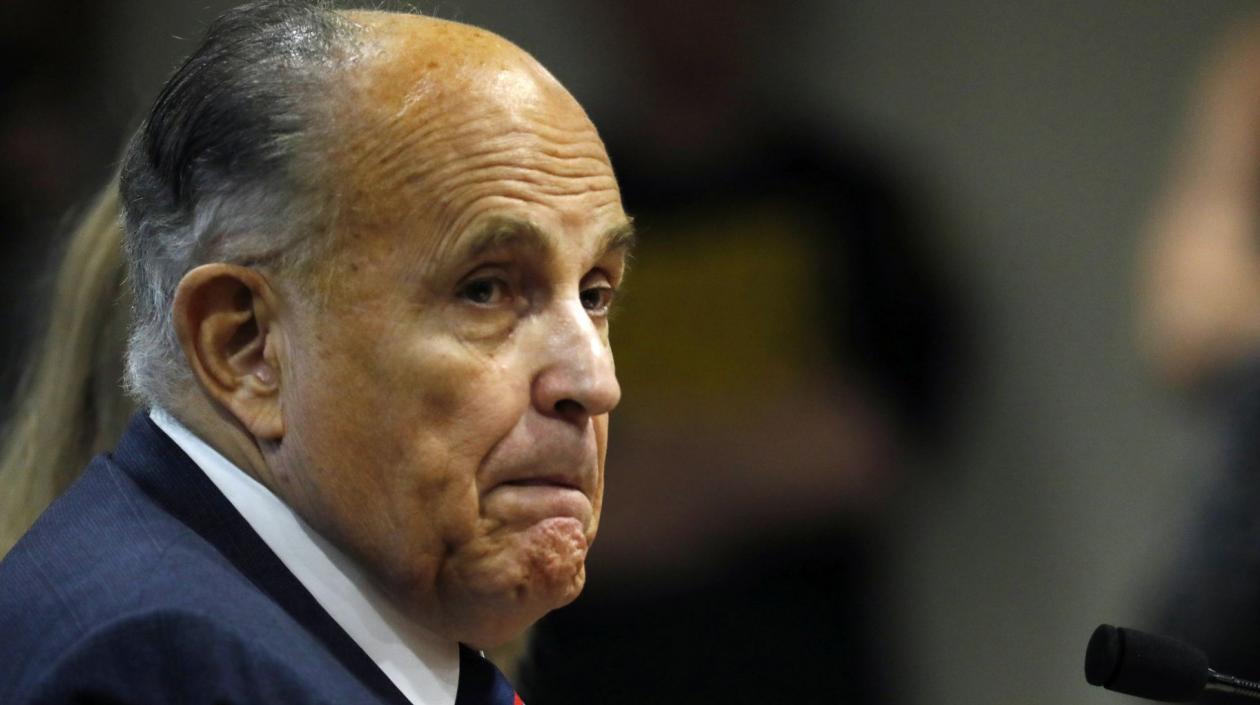 Rudy Giuliani, exalcalde de Nueva York.