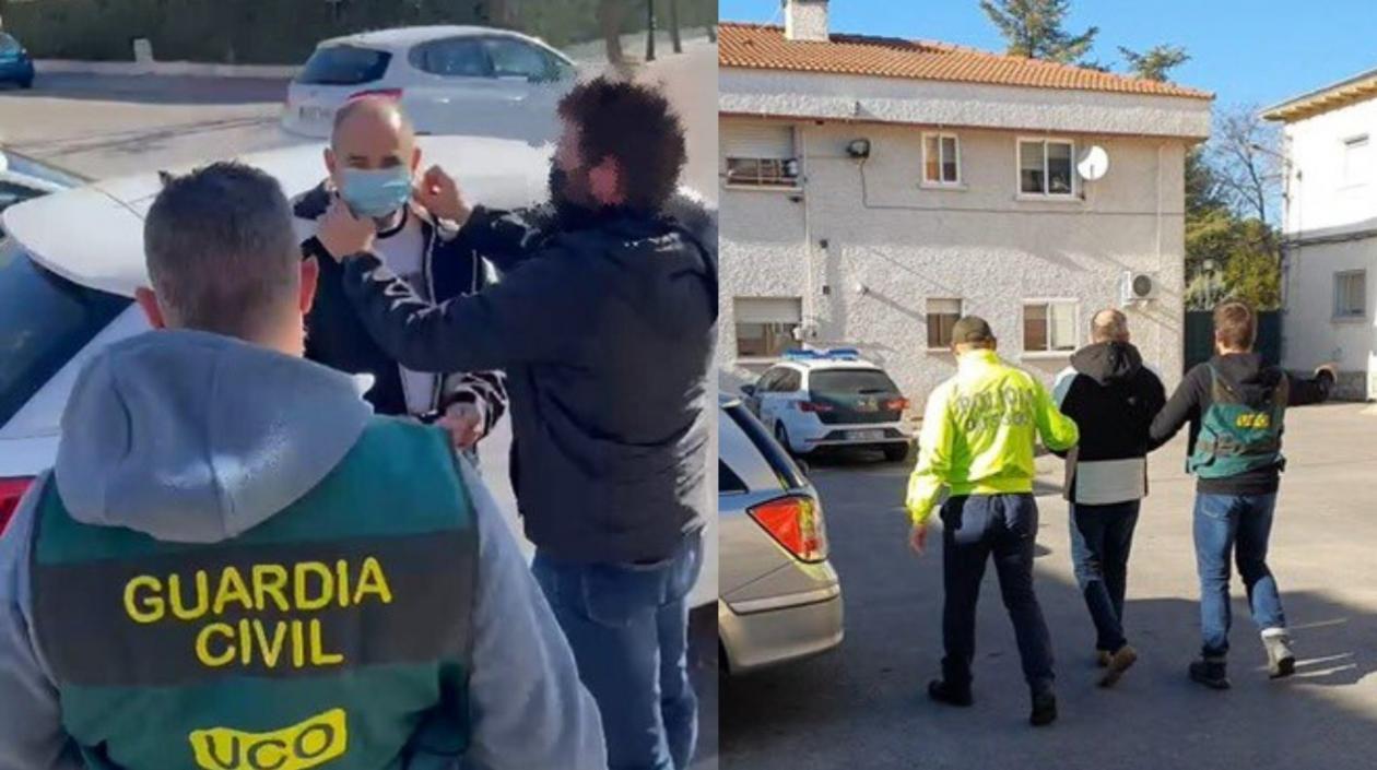  Momento de la captura de alias 'Pinocho', jefe de 'Los Pachenca'.