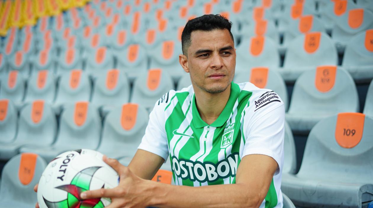 Giovanni Moreno, jugador de Atlético Nacional. 