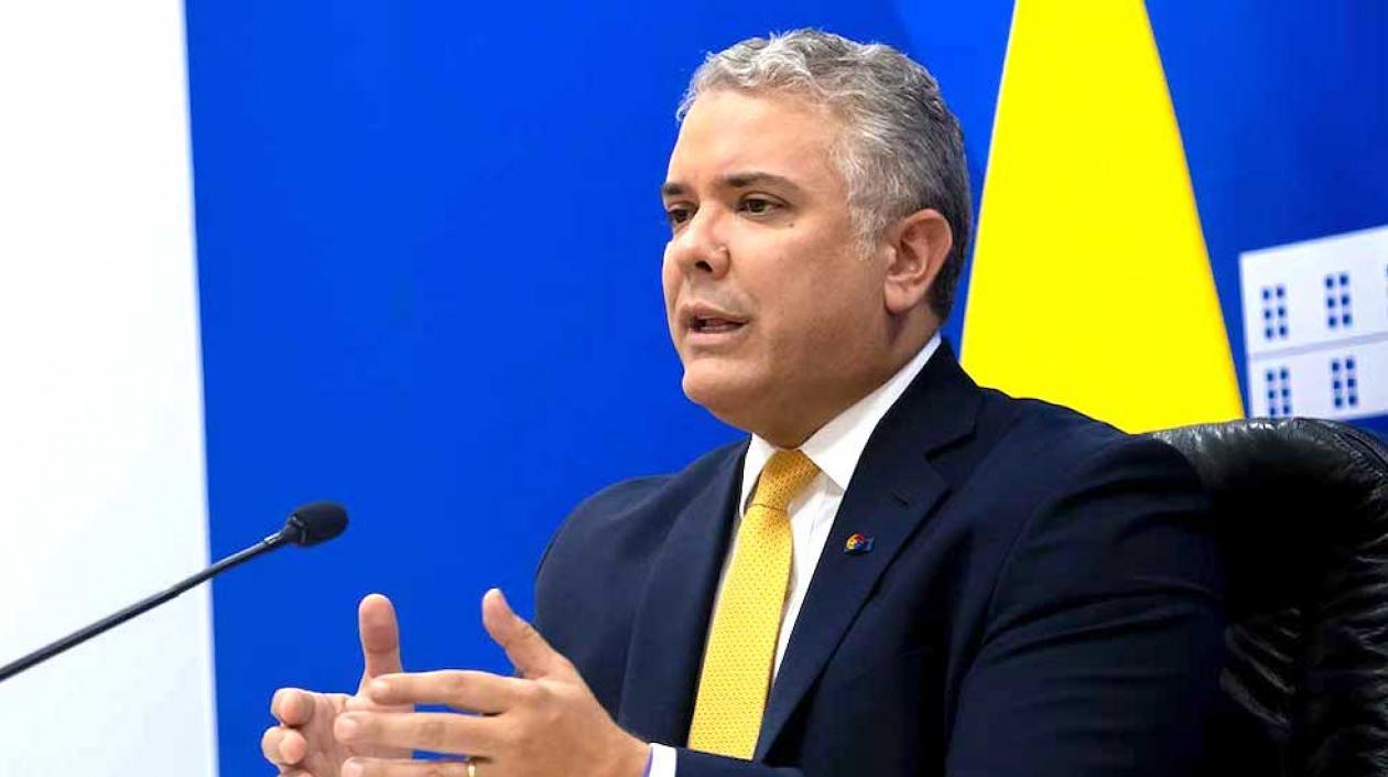 Iván Duque, Presidente de Colombia.