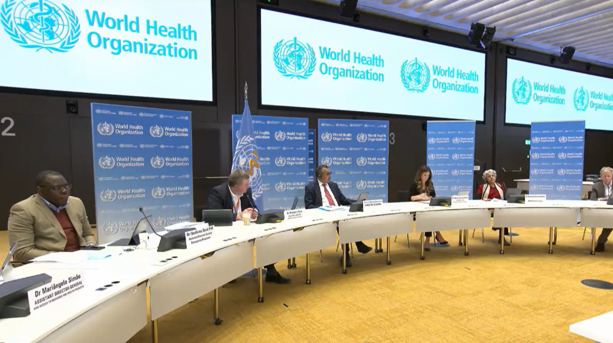 Expertos de la OMS analizaron situación actual del Covid-19.