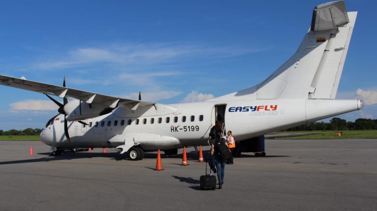 Las rutas, serán operadas de forma directa, en aviones ATR42.
