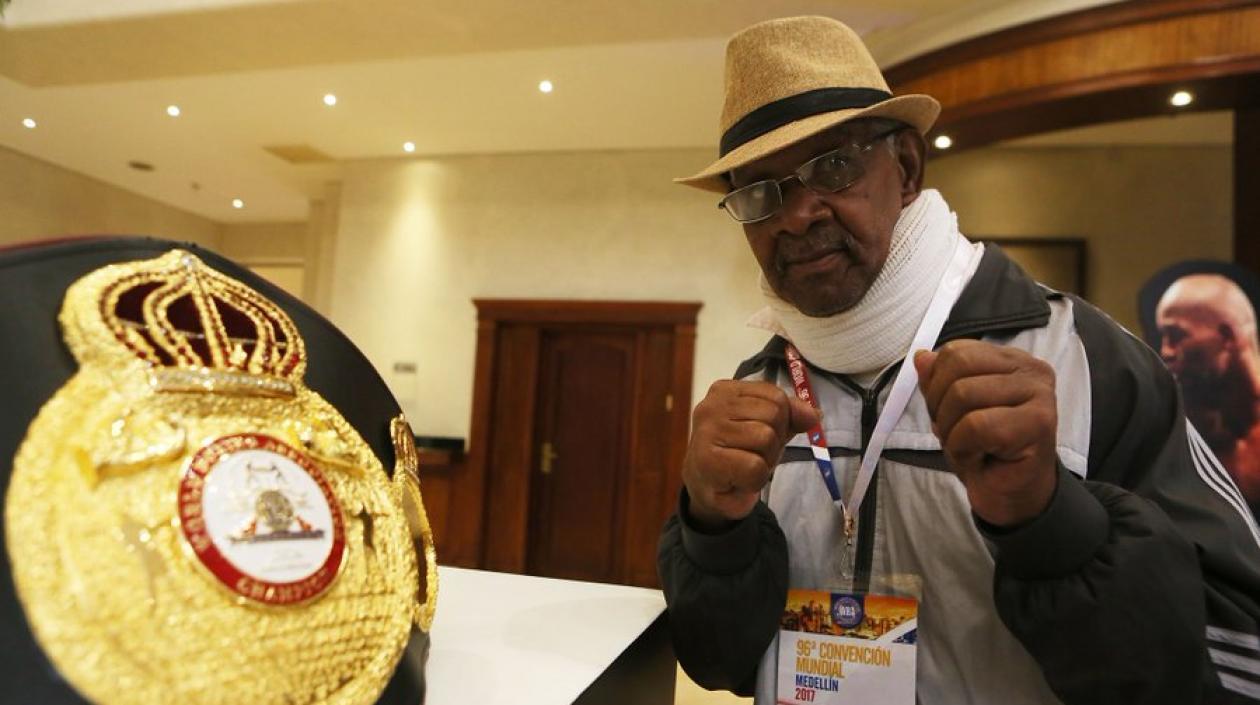 El exboxeador colombiano Bernardo Caraballo.