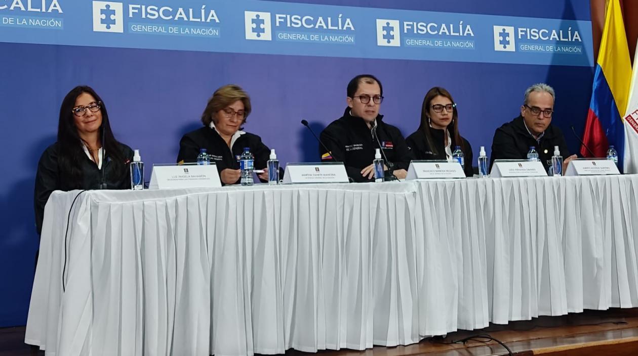 El Fiscal General de la Nación, Francisco Barbosa.