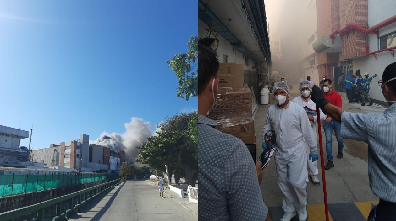 Emergencia en Procaps. 