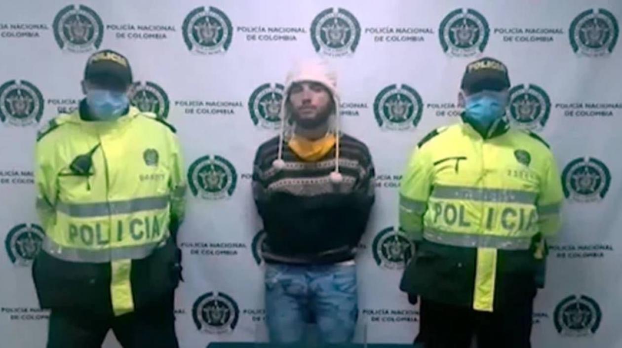 El presunto asesino fue capturado por la Policía. 