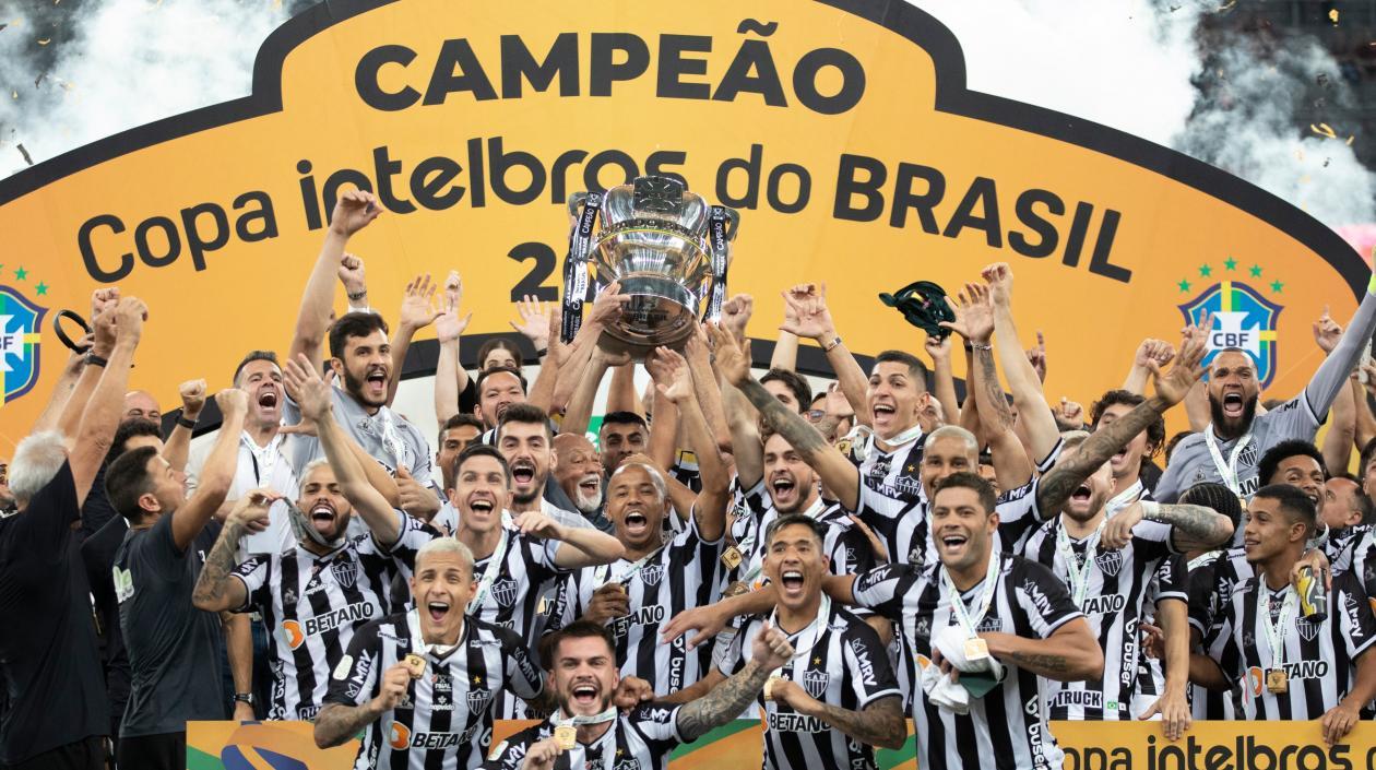 Atlético Maneiro, campeón de la Copa de Brasil. 