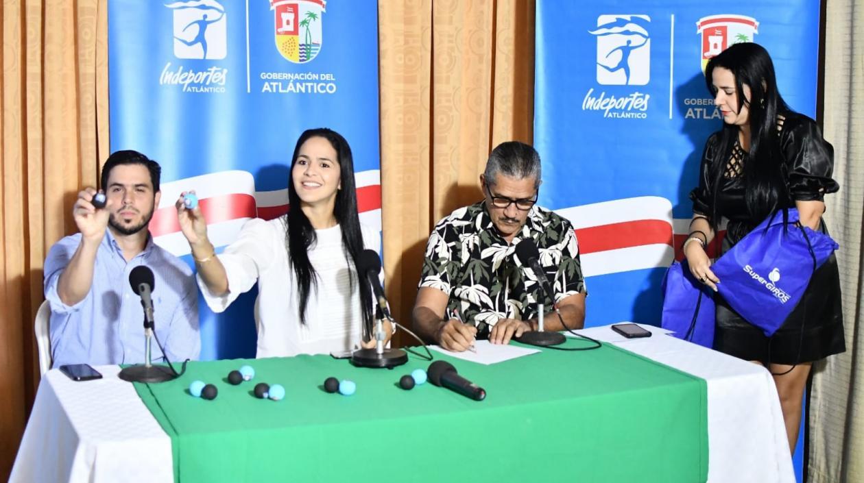 Sorteo del fútbol amputados. 