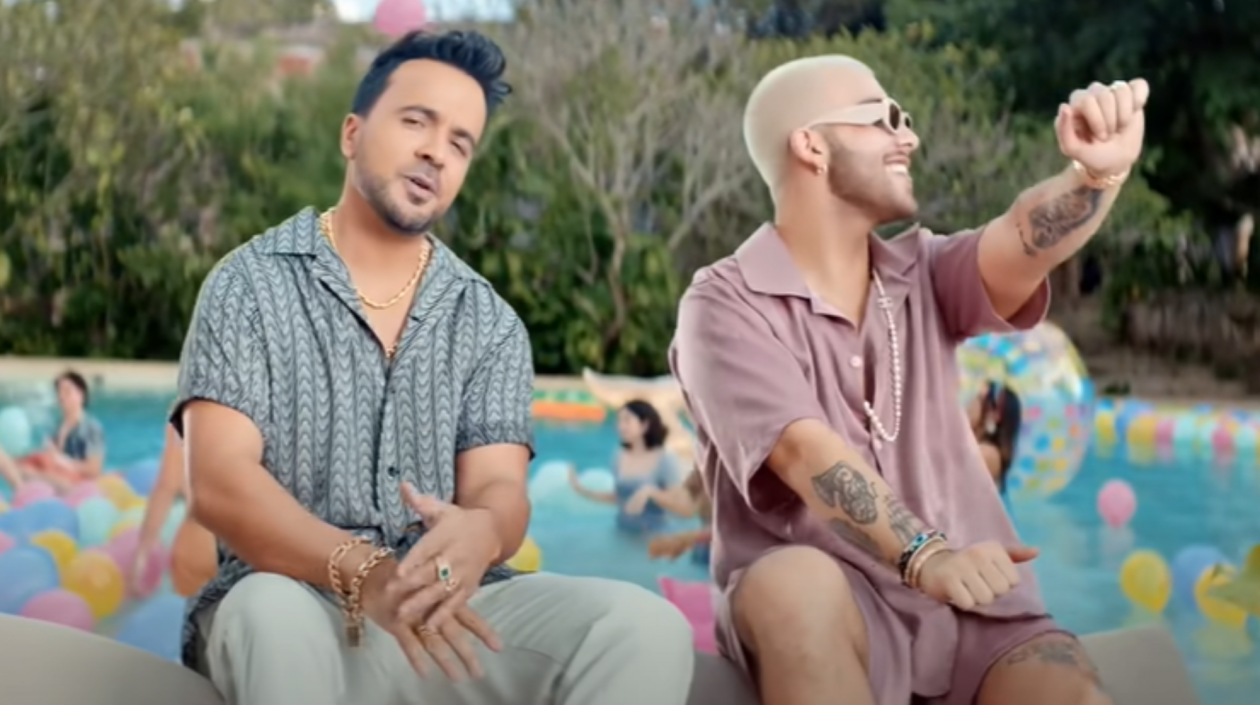 Luis Fonsi y el colombiano Manuel Turizo.