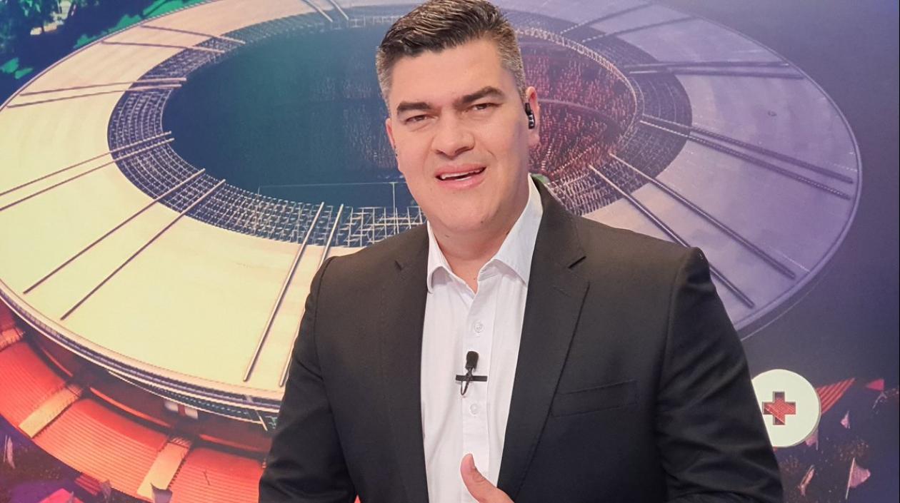 Eduardo Luis, narrador de Win Sports+. 
