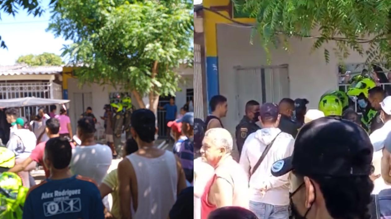 Lugar de los hechos.