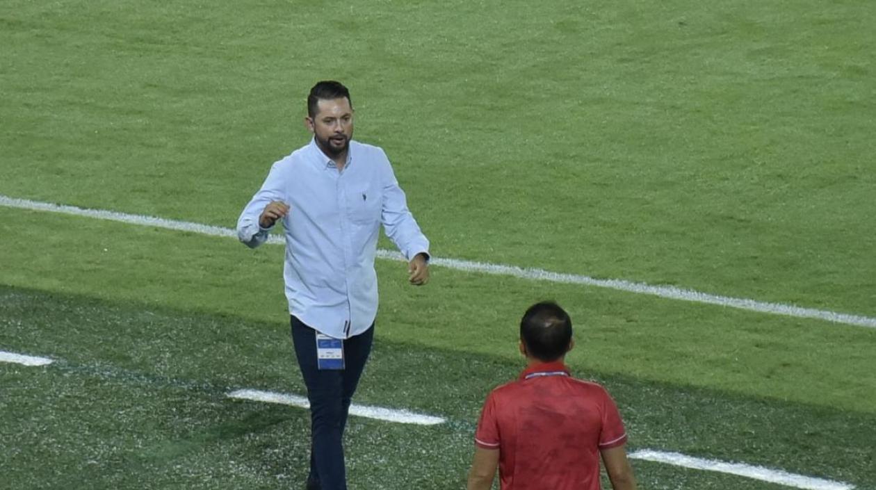 Juan David Niño, DT de Patriotas.