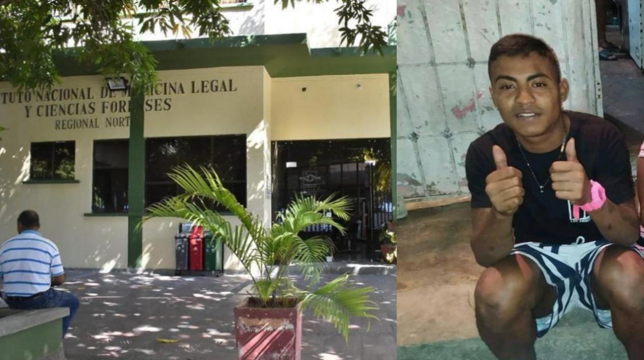 El cuerpo de César David Vallego Viloria se encuentra en Medicina Legal. 